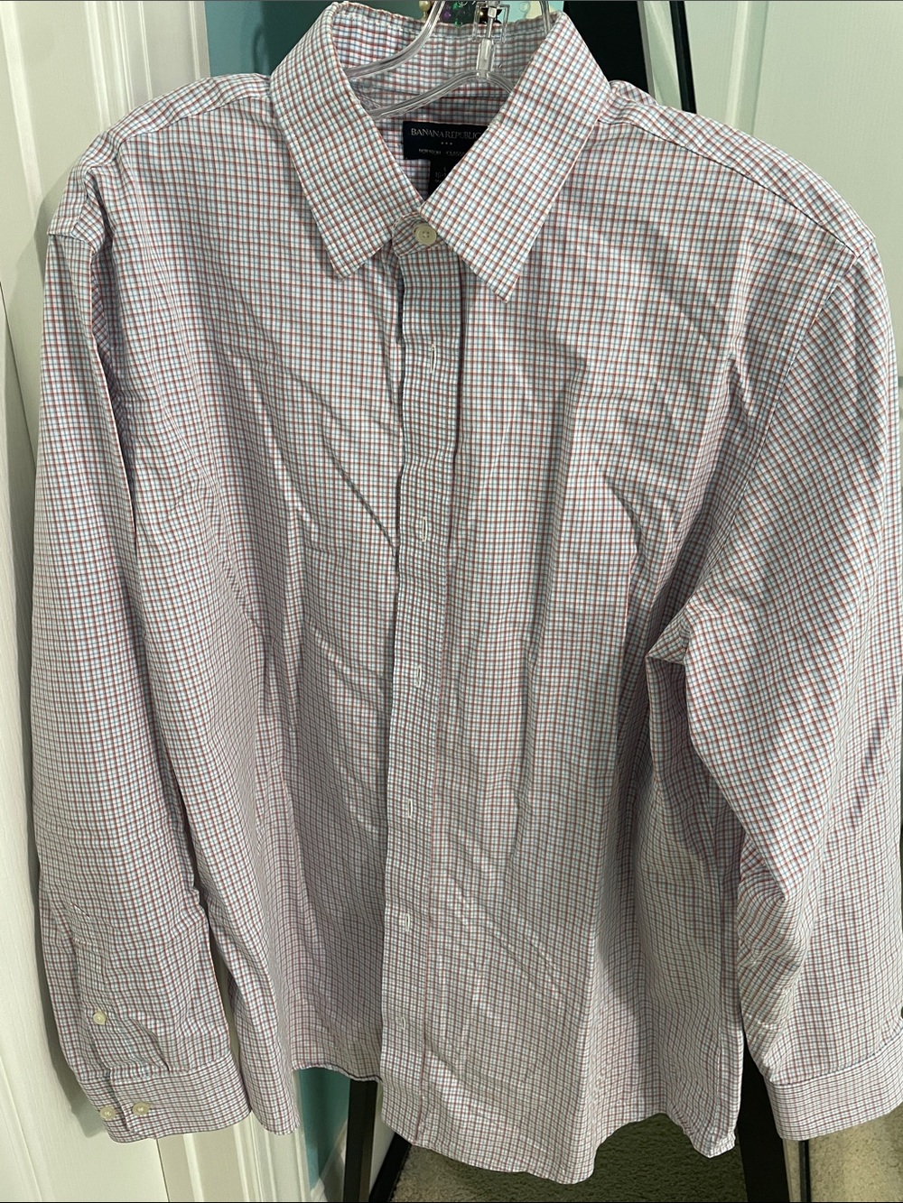 Men’s banana republic button down long sleeve